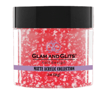 Glam & Glits Matte Acrylic Powder 1 oz Royal Rasberry-MAT609-Beauty Zone Nail Supply