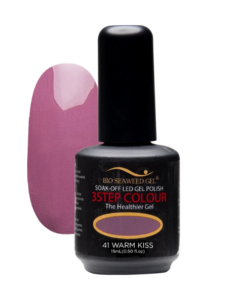 Bio Seaweed 3STEP Gel Polish 41 Warm Kiss-Beauty Zone Nail Supply