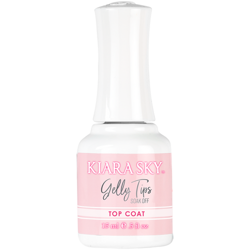 Kiara Sky Gelly Tip Top Coat 15 ml /0.5 oz #GE04-Beauty Zone Nail Supply