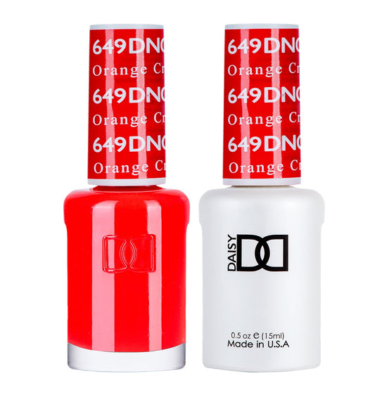DND Duo Gel & Lacquer Orange Creamsicle #649-Beauty Zone Nail Supply