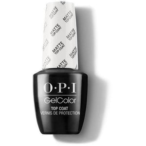 OPI GelColor Matte Top Coat 0.5 OZ GC031-Beauty Zone Nail Supply