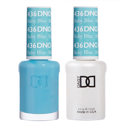 DND Duo Gel & Lacquer Baby Blue #436-Beauty Zone Nail Supply