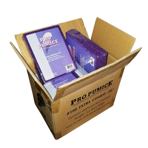 Pro Pumice Purple X Coarse 400 Pc #Pw1-Xc-Beauty Zone Nail Supply