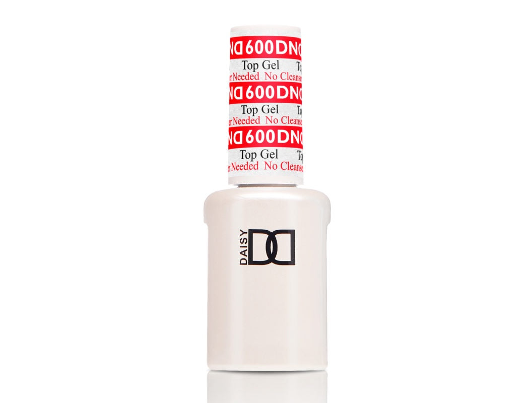 DND No Wipe Top Coat Gel #600 0.5 oz-Beauty Zone Nail Supply
