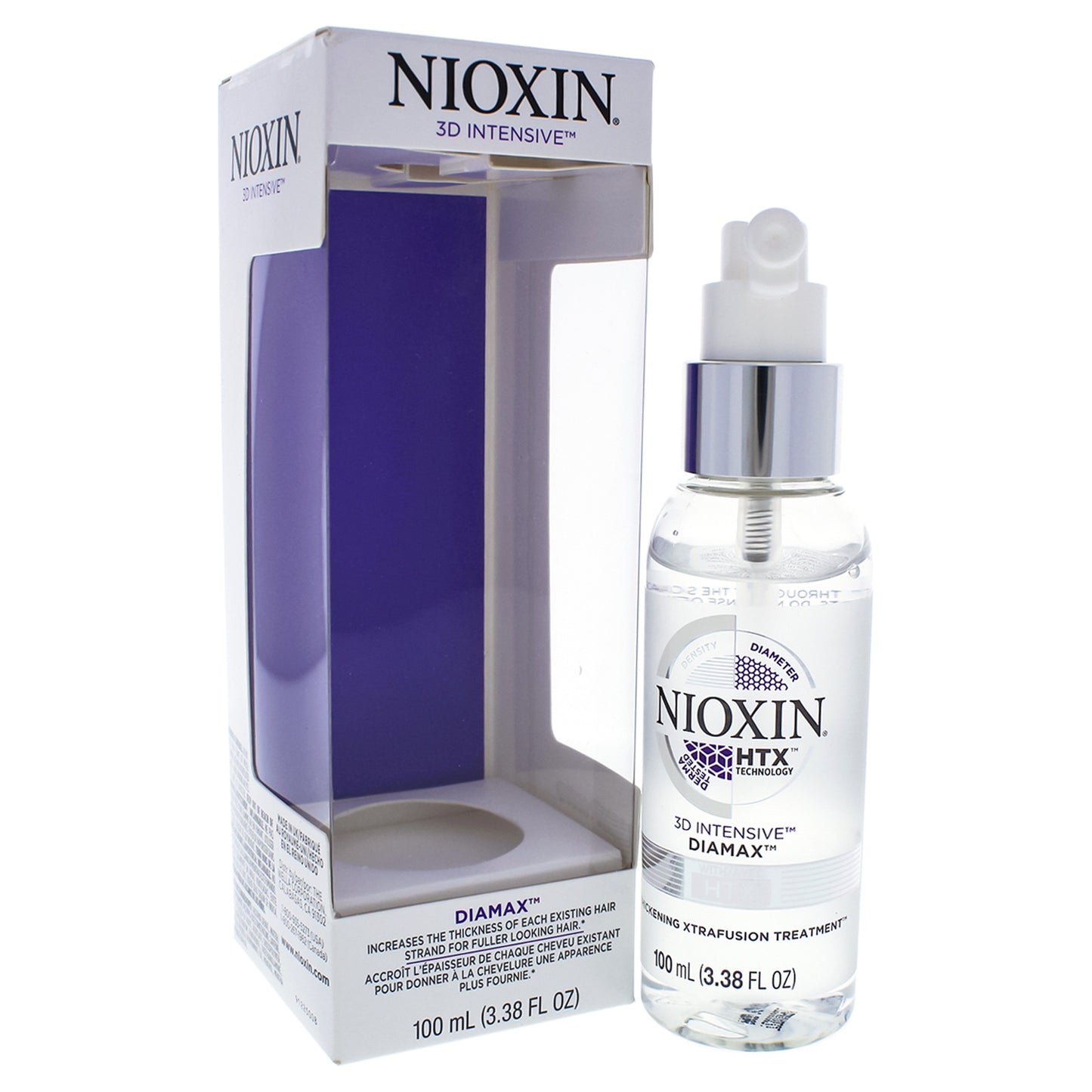 Nioxin Diamax Intensive Thickening Xtrafusion Treatment 100mL