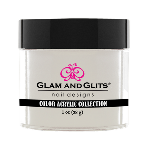 Glam & Glits Color Acrylic (Cream) 1 oz Leslie - CAC329-Beauty Zone Nail Supply