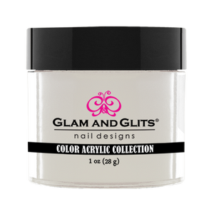 Glam & Glits Color Acrylic (Cream) 1 oz Leslie - CAC329-Beauty Zone Nail Supply
