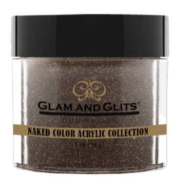 Glam & Glits Naked Color Acrylic Powder (Shimmer) 1 oz Coffee Break - NCAC433-Beauty Zone Nail Supply