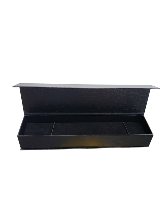 Nail brush box black BB01-Beauty Zone Nail Supply