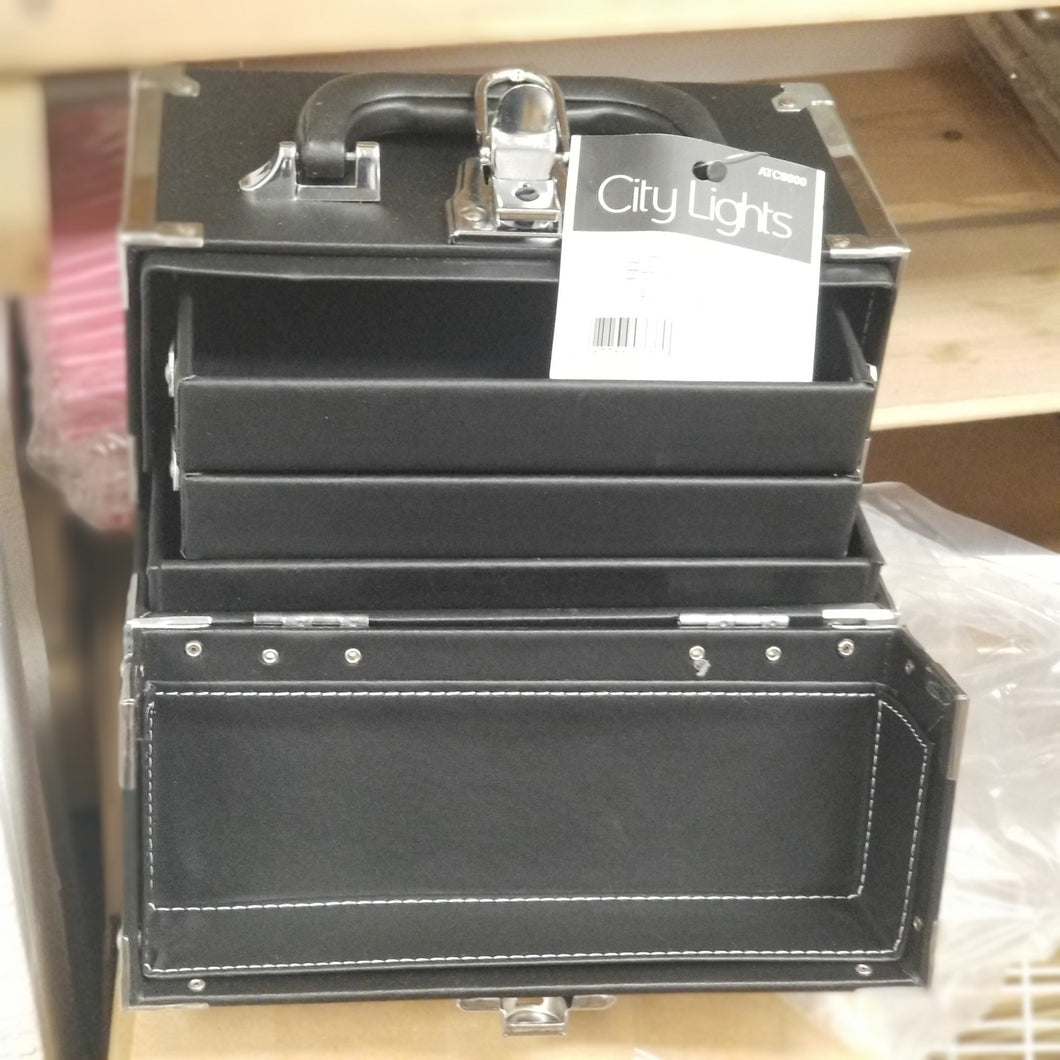 BEAUTY CASE LOCKABLE CITY LIGH-Beauty Zone Nail Supply