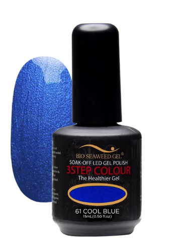 Bio Seaweed 3STEP Gel Polish 61 Cool Blue-Beauty Zone Nail Supply