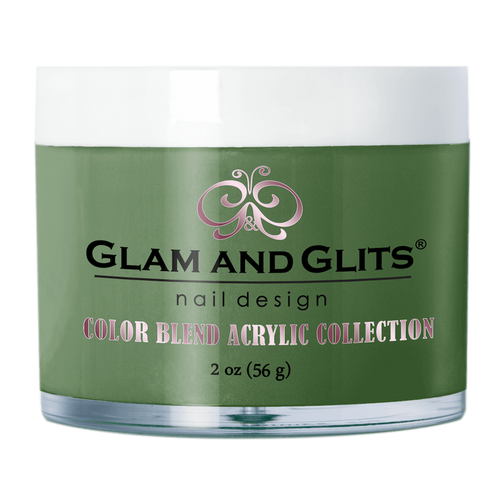 Glam & Glits Acrylic Powder Color Blend (Cream) 2 oz Olive You! - BL3070-Beauty Zone Nail Supply