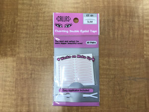 Callas Charming Double Eyelid Tape 40 pairs ET01 Slim