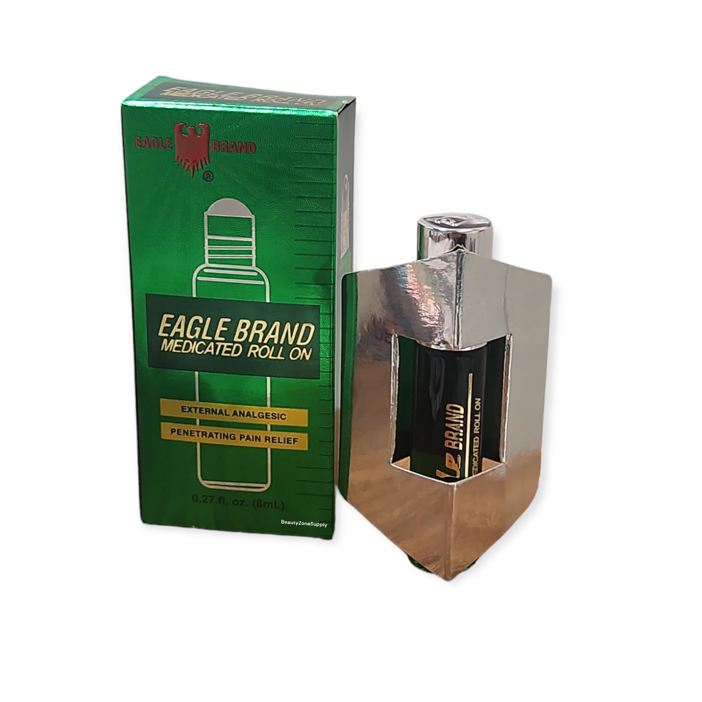 Eagle Brand Medicated Green Oil Dầu gió xanh con ó Roll On 8 mL