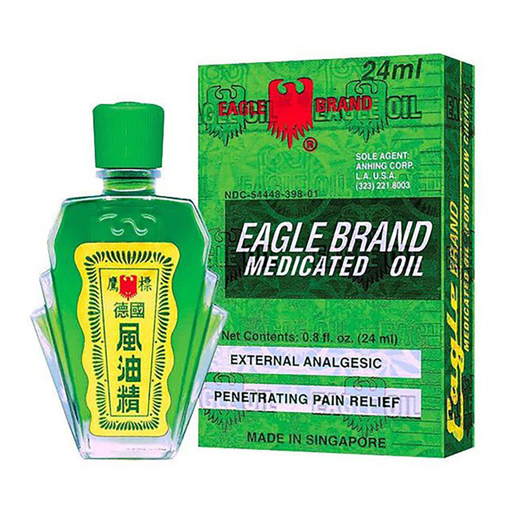Eagle Brand Medicated Green Oil Dầu gió xanh con ó 24 mL
