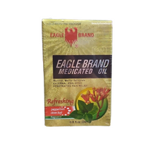 Load image into Gallery viewer, Eagle Brand Medicated Peppermint Oil Dầu gió Vang con ó 24 mL (one Dozen)