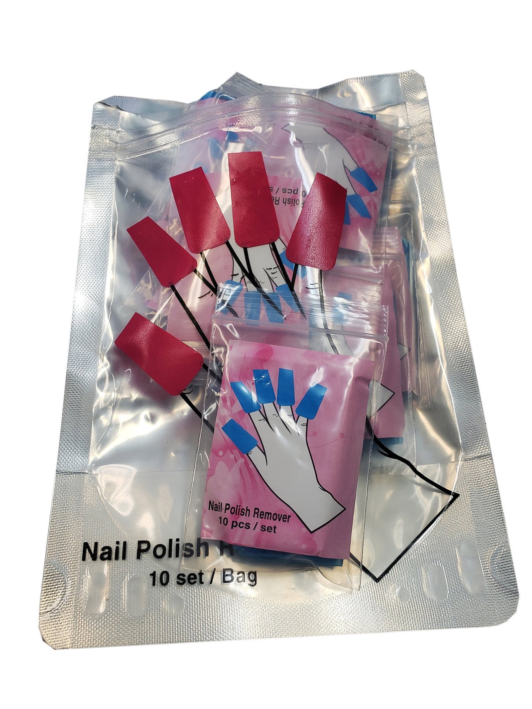 Nail Polish Remover pouch 10 Set / Bag