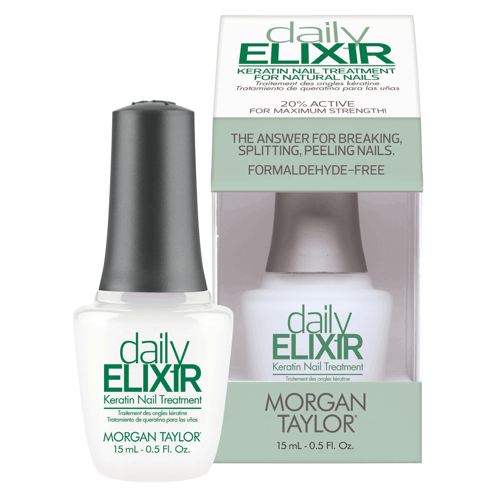 MT Daily Elixir Keratin Nail Treatment 15mL - 0.5oz #3313000-Beauty Zone Nail Supply