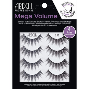 Ardell Mega Volume 253 4 Pack-Beauty Zone Nail Supply