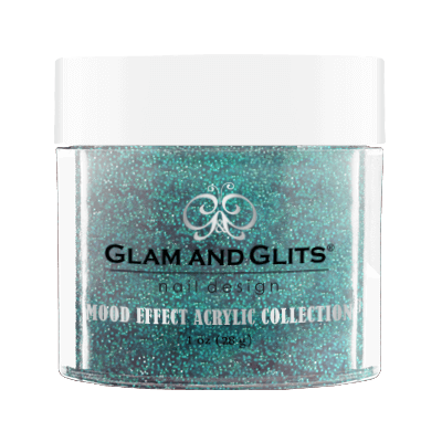 Glam & Glits Mood Acrylic Powder (Glitter) 1 oz Tidal Wave - ME1007-Beauty Zone Nail Supply