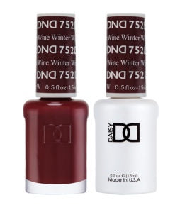 DND Duo Gel & Lacquer Winter Wine #752-Beauty Zone Nail Supply