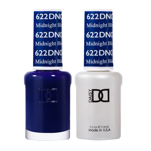 DND Duo Gel & Lacquer Midnight Blue #622-Beauty Zone Nail Supply