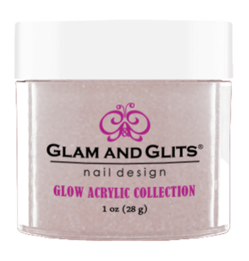Glam & Glits Glow Acrylic (Cream) 1 oz Mono-Cute-Matic - GL2004-Beauty Zone Nail Supply