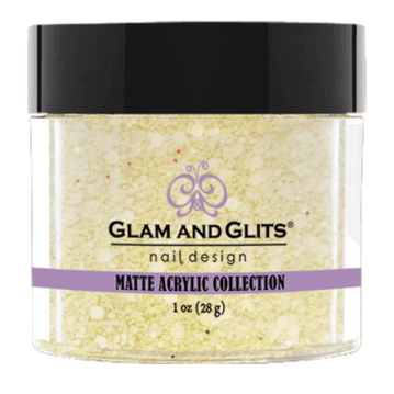 Glam & Glits Matte Acrylic Powder 1 oz Thin Mint-MAT618-Beauty Zone Nail Supply