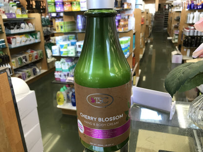 Tsc Organic Lotion Hand & Body Cream Cherry Blossom 30 oz