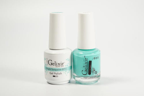 Gelixir Duo Gel & Lacquer Bright Turquoise 1 PK #071-Beauty Zone Nail Supply