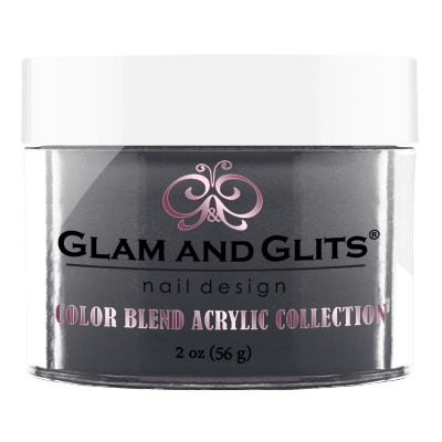 Glam & Glits Acrylic Powder Color Blend Midnight Glaze 2 Oz- Bl3047-Beauty Zone Nail Supply