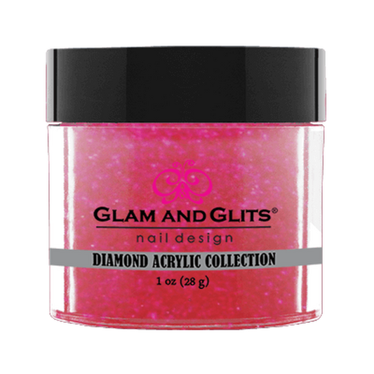 Glam & Glits Diamond Acrylic (Shimmer) 1 oz Rose Fantasy - DAC76-Beauty Zone Nail Supply