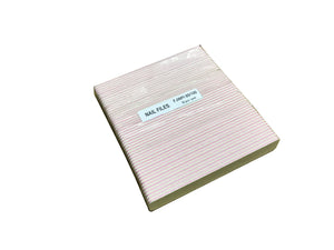 Nail File Jumbo 80/100 Pink White 50 pc #F060-Beauty Zone Nail Supply
