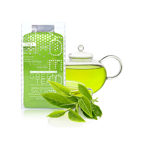Voesh Pedi Green Tea Detox 3 Step Case 100 Pack-Beauty Zone Nail Supply