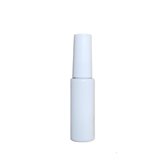 Empty Nail Art gel bottle White #NAB10W
