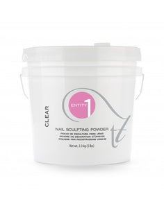 ENTITY Clear Sculpting Powder 2267.96 g - 80 oz #101794-Beauty Zone Nail Supply