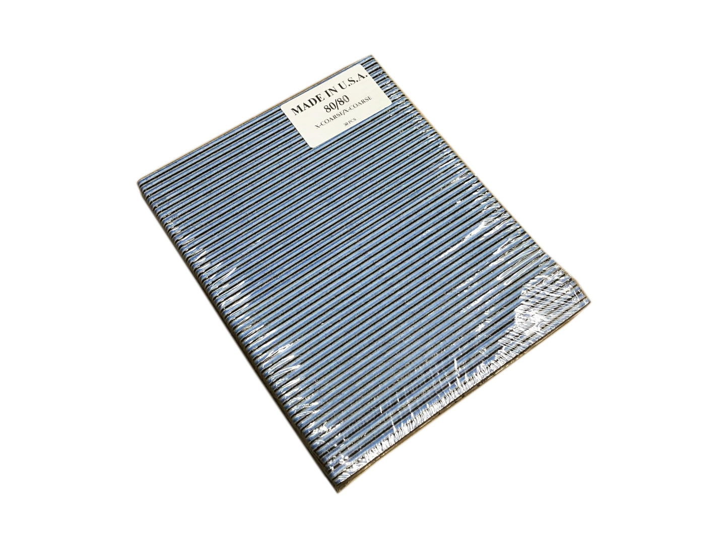 REG 80/80 BLUE/B USA FILE Pack #F009P-Beauty Zone Nail Supply