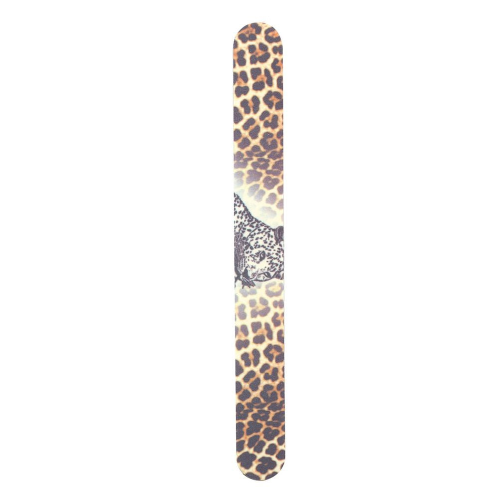 Tropical Shine Leopard Nail File 180/240 #707550