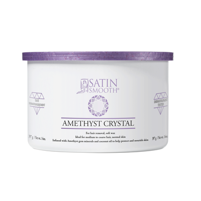 Satin Smooth Amethyste Crystal #Ssw14ac-Beauty Zone Nail Supply