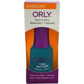 Orly top 2 bottom top & base 0.6 oz #3400001-Beauty Zone Nail Supply