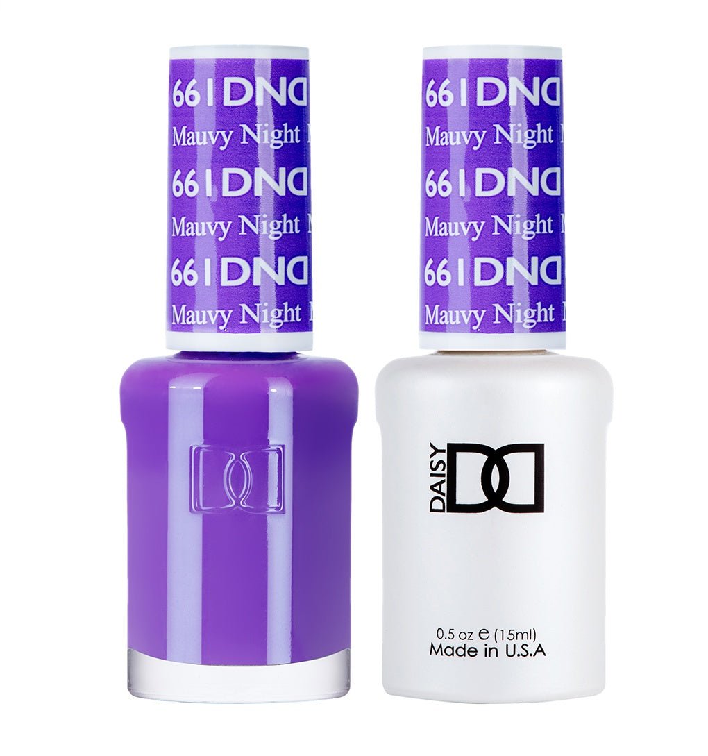 DND Duo Gel & Lacquer Mauvy Night #661-Beauty Zone Nail Supply