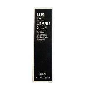 LUS EYE LIQUID GLUE BLACK 0.17 fl.oz. 5 ml-Beauty Zone Nail Supply