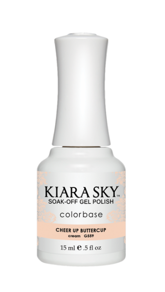Kiara Sky Gel -G559 Cheer Up Buttercup-Beauty Zone Nail Supply