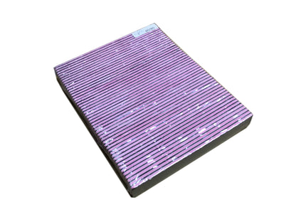 Nail File Jumbo 80/80 Pink Black 50 pc #F182P-Beauty Zone Nail Supply