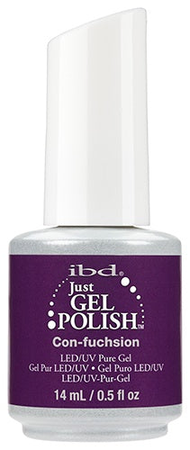 Just Gel Polish Con-fuchsion 0.5 oz-Beauty Zone Nail Supply