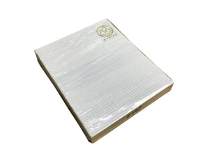 Nail File Jumbo 80/100 White White 50 pc #F180P-Beauty Zone Nail Supply