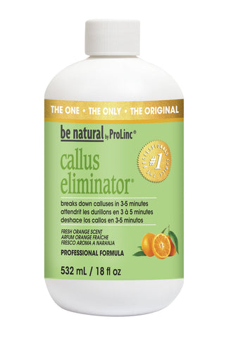 Be Natural Orange Callus Eliminator 18 oz-Beauty Zone Nail Supply