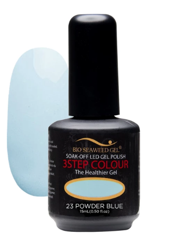 Bio Seaweed 3STEP Gel Polish 23 Powder Blue-Beauty Zone Nail Supply