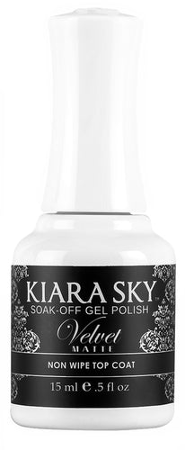 Kiara Sky Velvet Matte Top Coat 0.5 oz-Beauty Zone Nail Supply