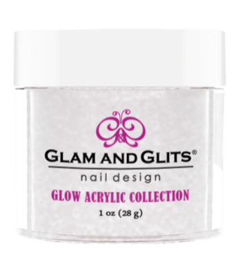 Glam & Glits Glow Acrylic (Cream) 1 oz Twinkle Twinkle- GL2030-Beauty Zone Nail Supply